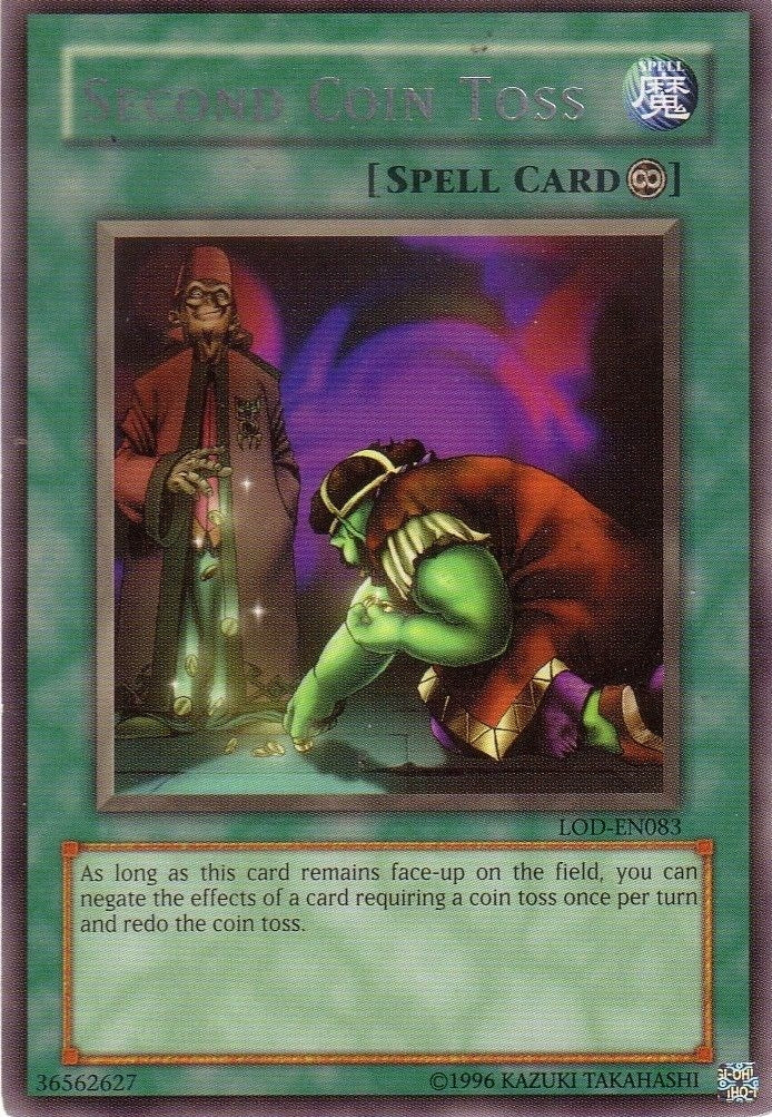 Image for Second Coin Toss (LOD-EN083) (LOD-EN) - YuGiOh