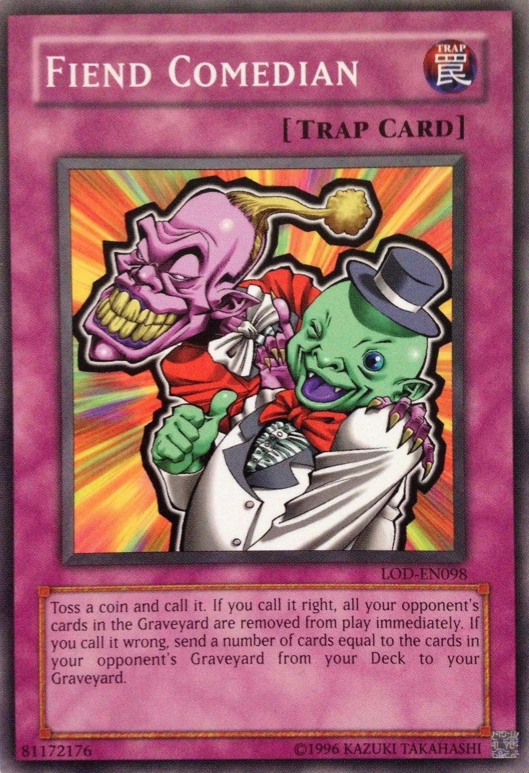 Image for Fiend Comedian (LOD-EN098) (LOD-EN) - YuGiOh