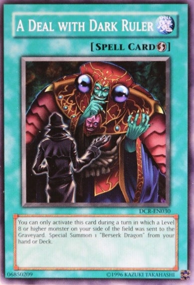 Image for A Deal with Dark Ruler (DCR-EN030) (DCR-EN) - YuGiOh