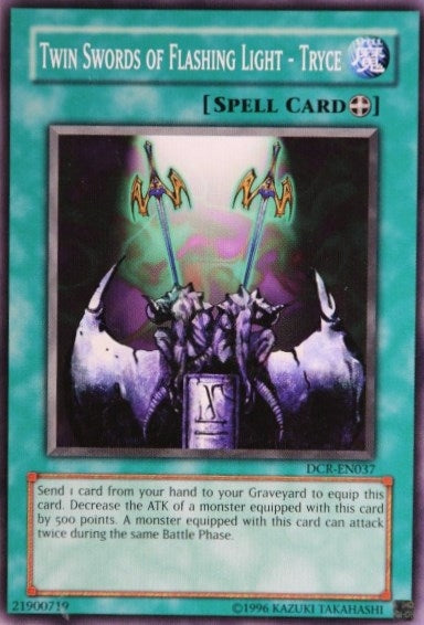 Image for Twin Swords of Flashing Light - Tryce (DCR-EN037) (DCR-EN) - YuGiOh