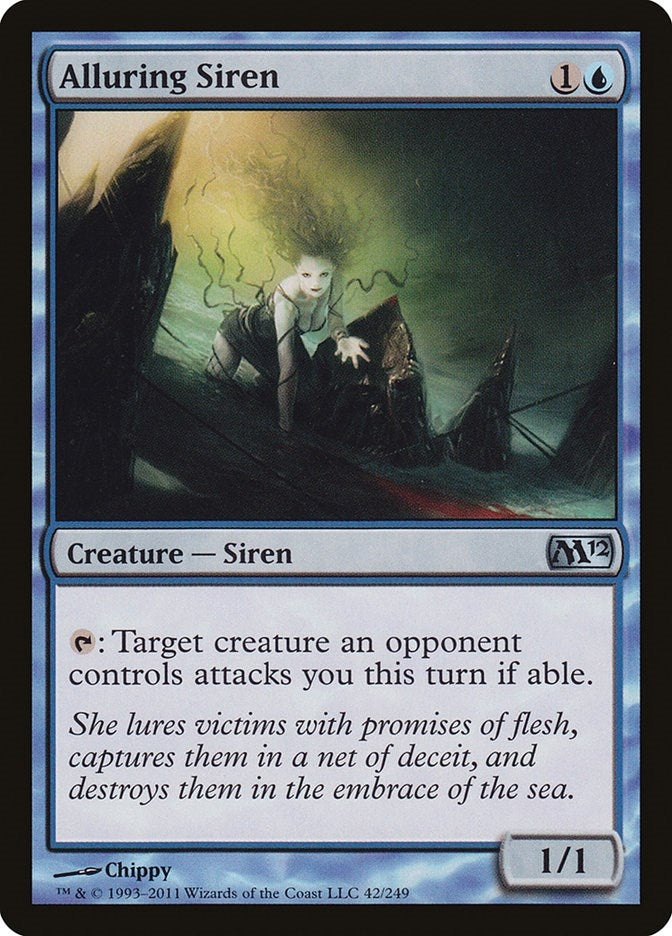 Image for Alluring Siren (42) (Magic 2012 (M12)) - Magic: The Gathering