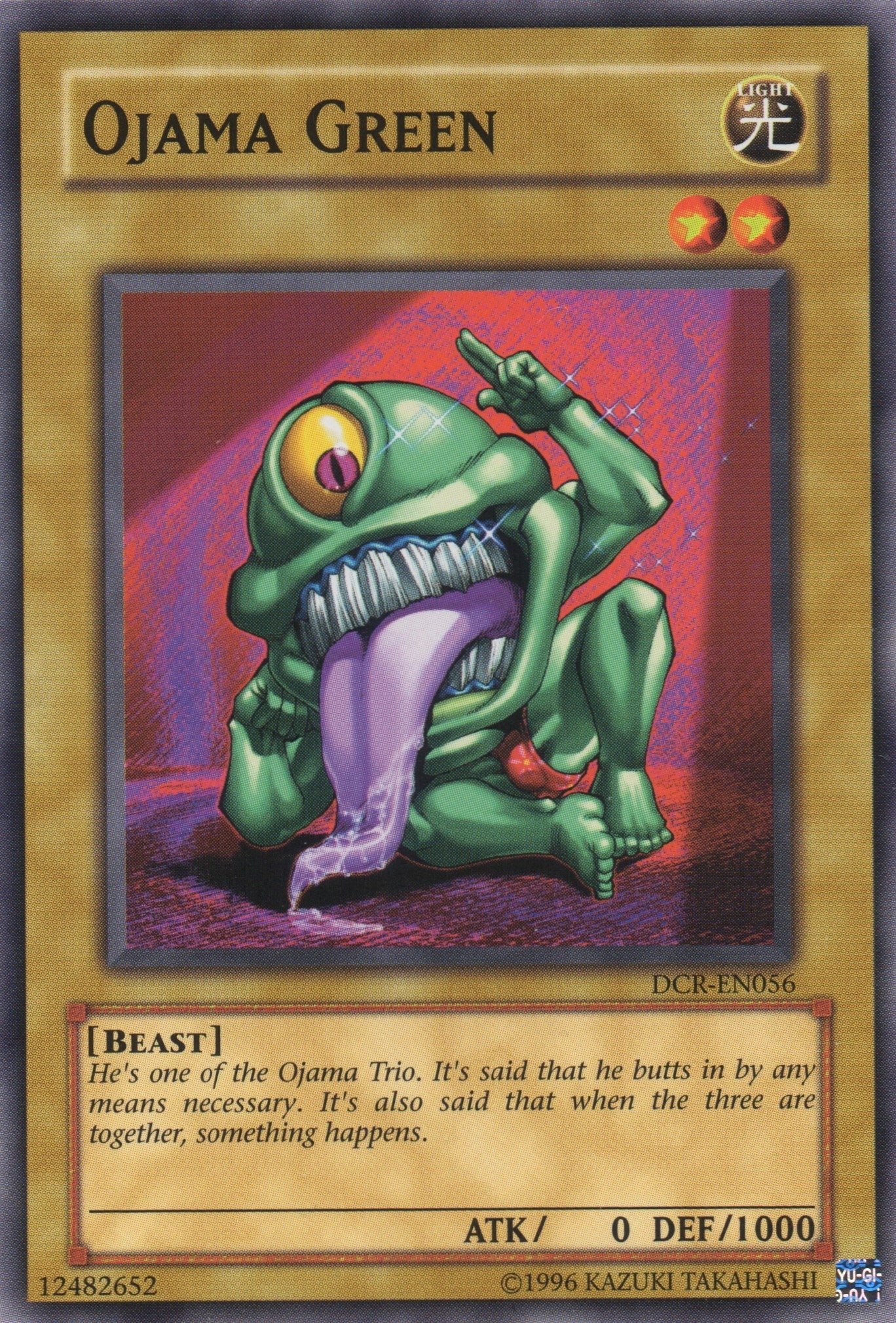 Image for Ojama Green (DCR-EN056) (Dark Crisis (Worldwide English)) - YuGiOh