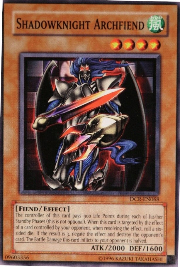 Image for Shadowknight Archfiend (DCR-EN068) (DCR-EN) - YuGiOh