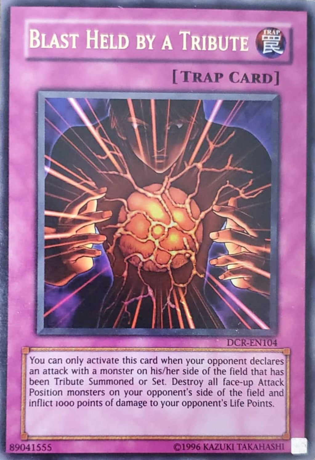 Image for Blast Held by a Tribute (DCR-EN104) (DCR-EN) - YuGiOh