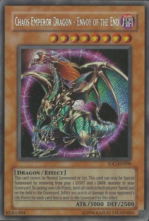 Image for Chaos Emperor Dragon - Envoy of the End (IOC-EN000) (IOC-EN) - YuGiOh