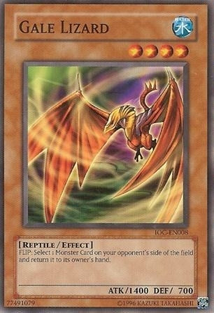 Image for Gale Lizard (IOC-EN008) (Invasion of Chaos (Worldwide English)) - YuGiOh