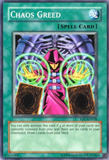 Image for Chaos Greed (IOC-EN038) (IOC-EN) - YuGiOh