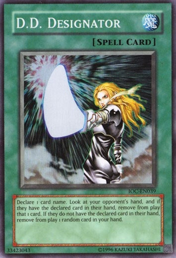 Image for D.D. Designator (IOC-EN039) (Invasion of Chaos (Worldwide English)) - YuGiOh