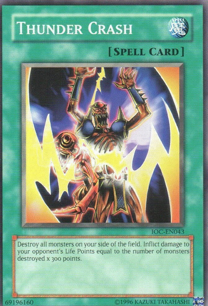 Image for Thunder Crash (IOC-EN043) (IOC-EN) - YuGiOh