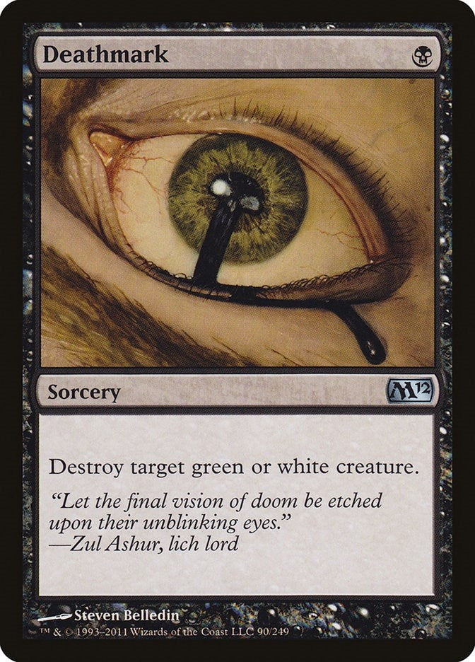Image for Deathmark (90) (Magic 2012 (M12)) - Magic: The Gathering