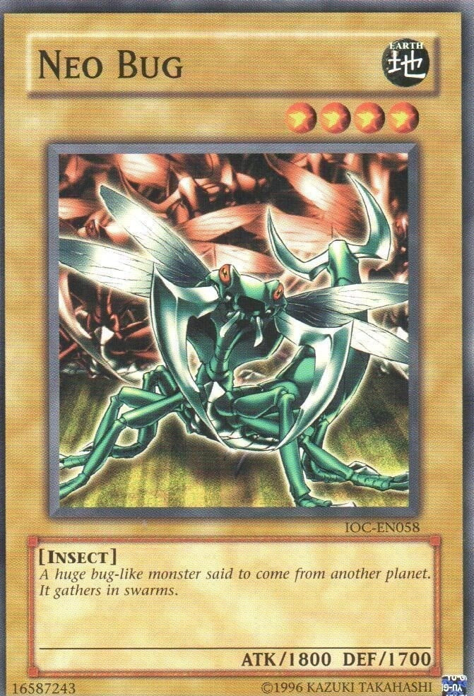 Image for Neo Bug (IOC-EN058) (Invasion of Chaos (Worldwide English)) - YuGiOh