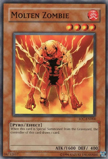 Image for Molten Zombie (IOC-EN064) (Invasion of Chaos (Worldwide English)) - YuGiOh