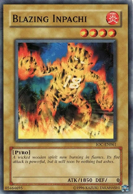 Image for Blazing Inpachi (IOC-EN061) (IOC-EN) - YuGiOh