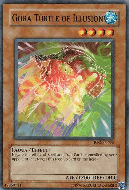 Image for Gora Turtle of Illusion (IOC-EN066) (Invasion of Chaos (Worldwide English)) - YuGiOh