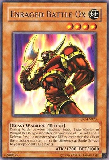 Image for Enraged Battle Ox (IOC-EN070) (IOC-EN) - YuGiOh
