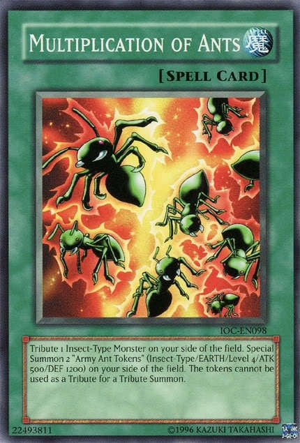Image for Multiplication of Ants (IOC-EN098) (Invasion of Chaos (Worldwide English)) - YuGiOh
