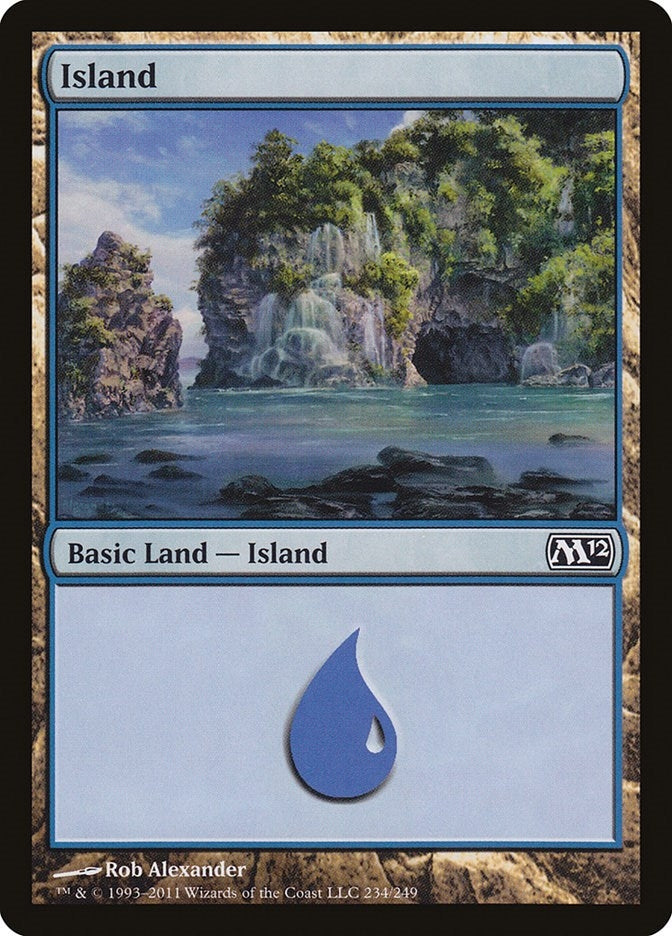 Image for Island (234) (234) (Magic 2012 (M12)) - Magic: The Gathering