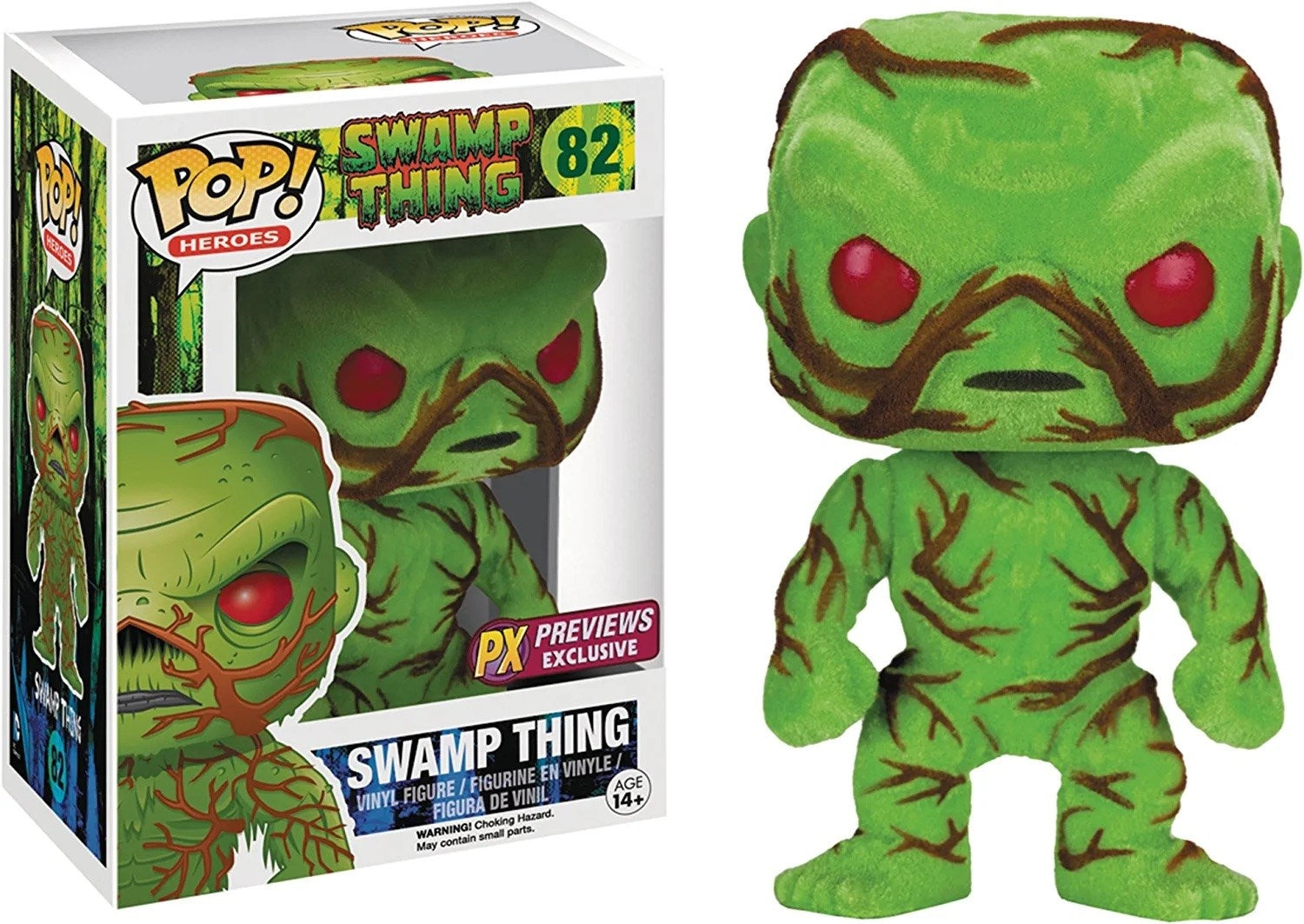 Image for DC Heroes: Swamp Thing (Flocked) (PX Previews Exclusive) - Funko