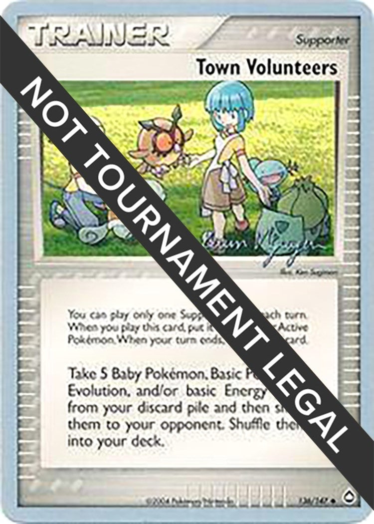 Image for Town Volunteers - 2004 (Kevin Nguyen) (136/147) (WCD) - Pokemon