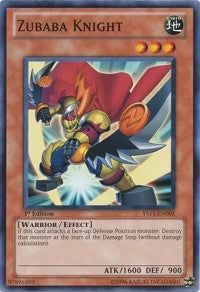 Image for Zubaba Knight (YS11-EN005) (YS11) - YuGiOh