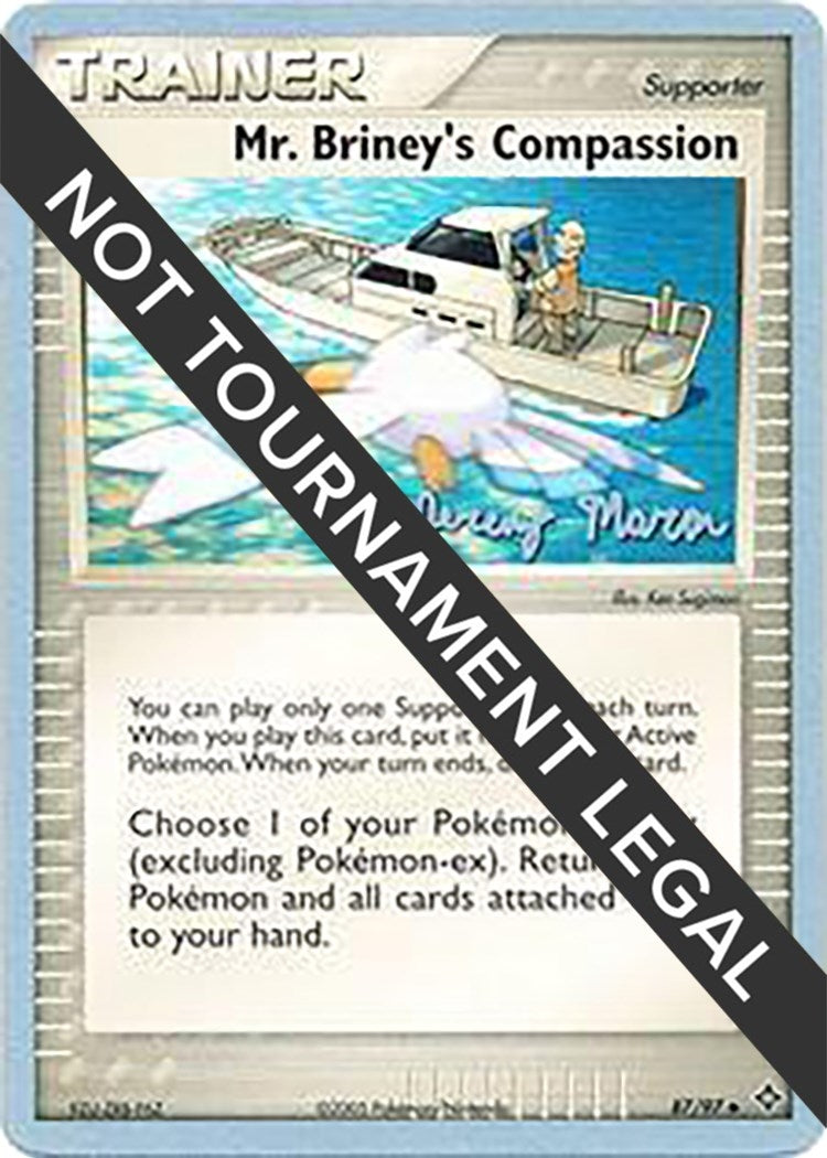 Image for Mr. Briney's Compassion - 2005 (Jeremy Maron) (87/097) (WCD) - Pokemon