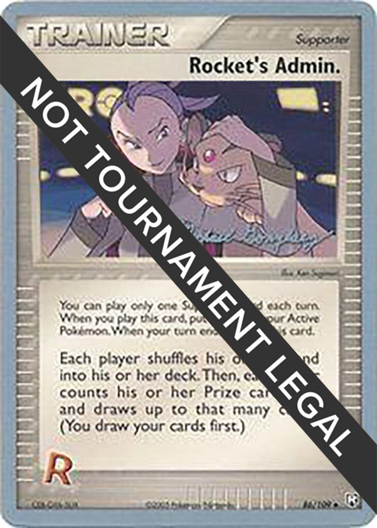 Image for Rocket's Admin. - 2005 (Michael Gonzalez) (86/109) (WCD) - Pokemon