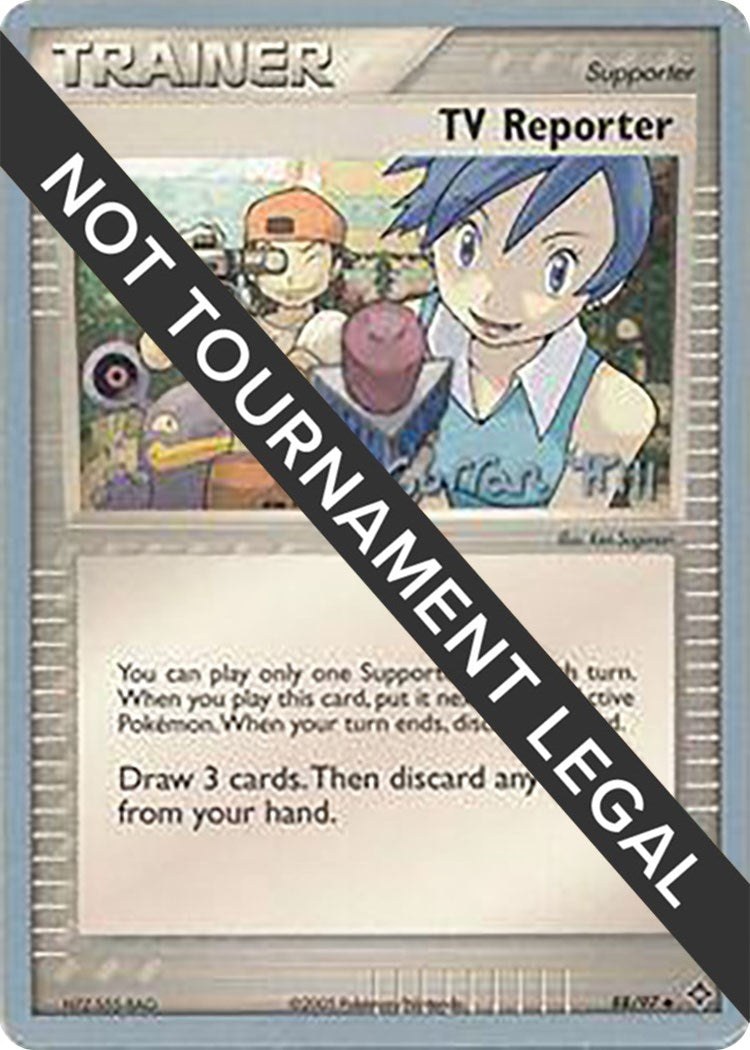 Image for TV Reporter - 2005 (Curran Hill) (88/97) (WCD) - Pokemon
