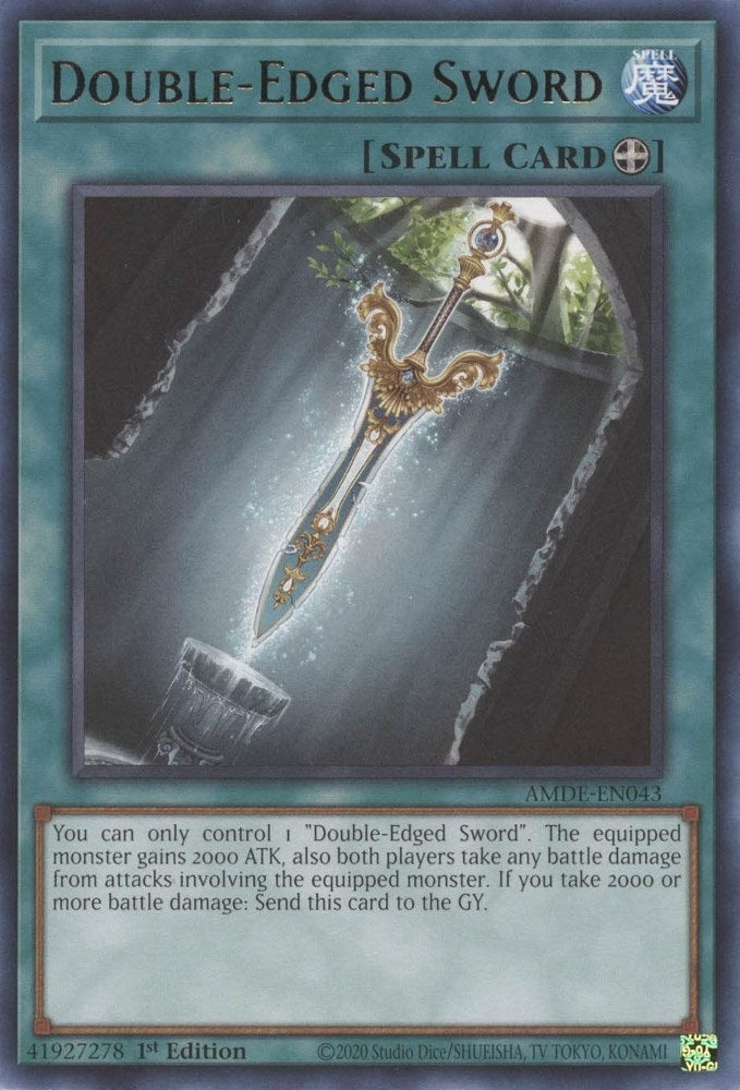 Image for Double-Edged Sword (AMDE-EN043) (AMDE) - YuGiOh