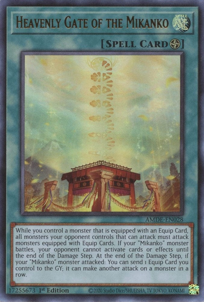Image for Heavenly Gate of the Mikanko (AMDE-EN028) (AMDE) - YuGiOh