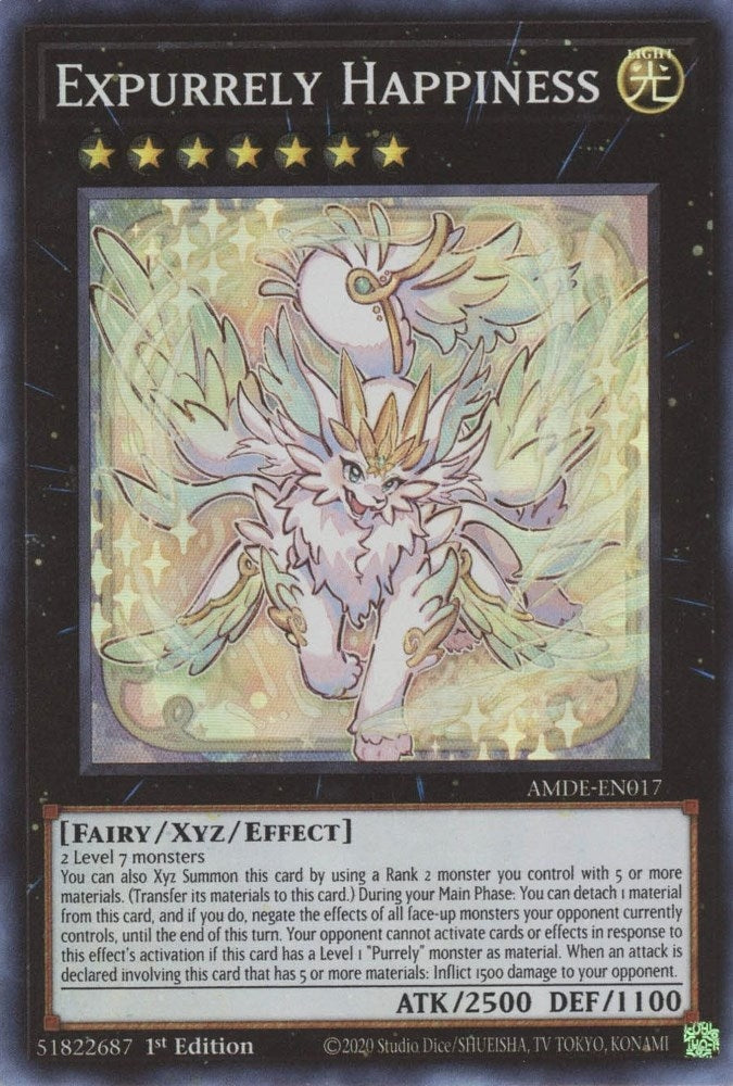 Image for Expurrely Happiness (AMDE-EN017) (AMDE) - YuGiOh