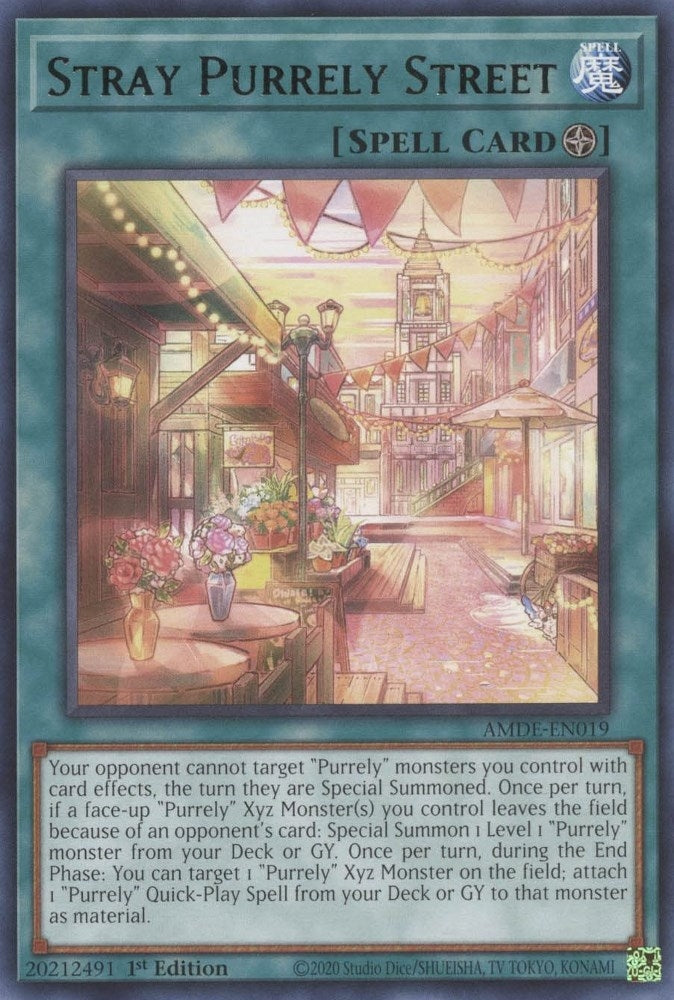 Image for Stray Purrely Street (AMDE-EN019) (AMDE) - YuGiOh