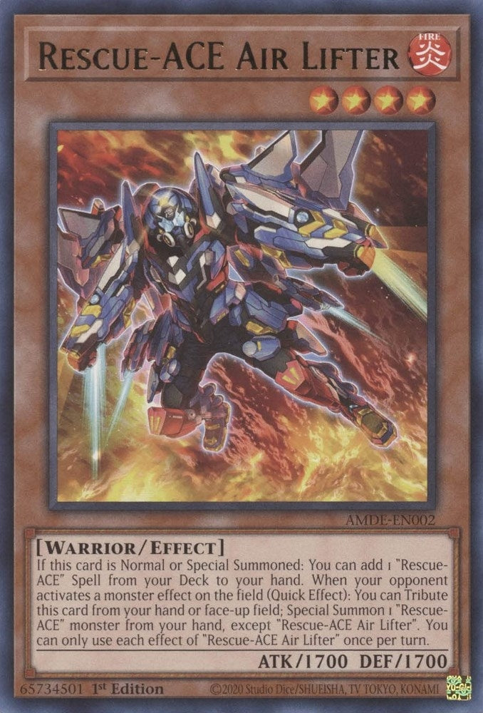 Image for Rescue-ACE Air Lifter (AMDE-EN002) (AMDE) - YuGiOh