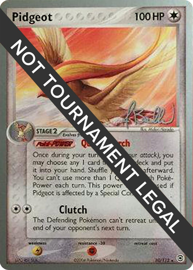 Image for Pidgeot - 2006 (Jimmy Ballard) (10/112) (WCD) - Pokemon