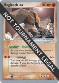 Image for Regirock ex - 2006 (Jason Klaczynski) (98/101) (WCD) - Pokemon