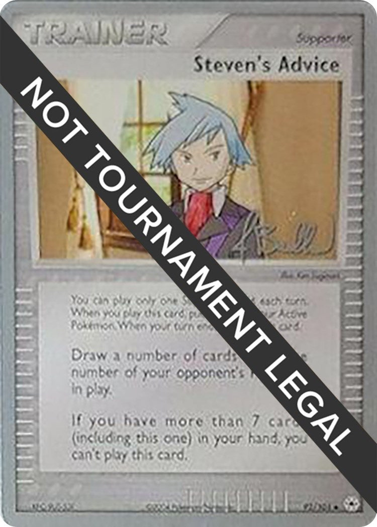 Image for Steven's Advice - 2006 (Jimmy Ballard) (92/101) (WCD) - Pokemon