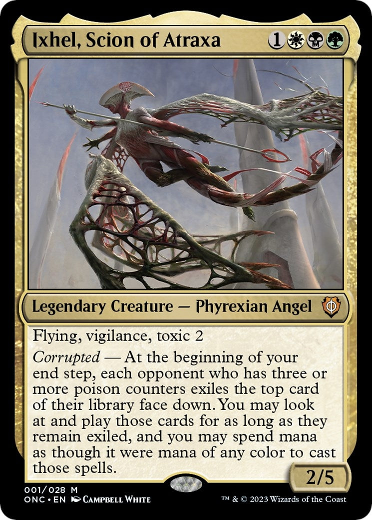 Image for Ixhel, Scion of Atraxa (1) (Phyrexia: All Will Be One) - Magic: The Gathering