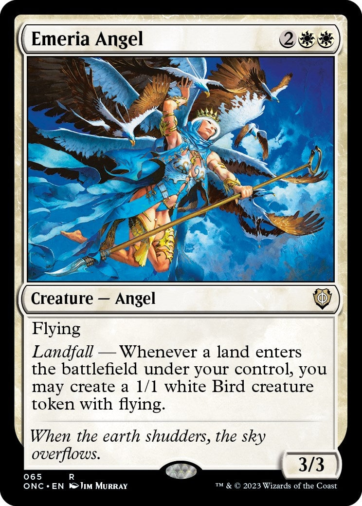 Image for Emeria Angel (65) (Phyrexia: All Will Be One) - Magic: The Gathering