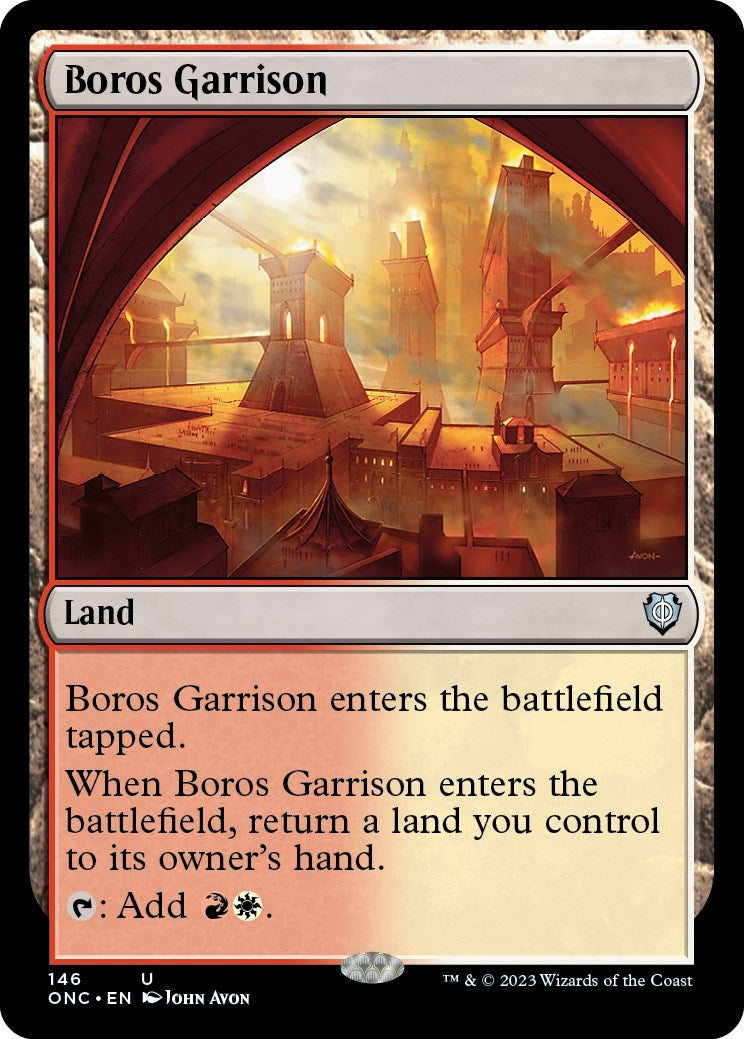 Image for Boros Garrison (146) (Phyrexia: All Will Be One) - Magic: The Gathering