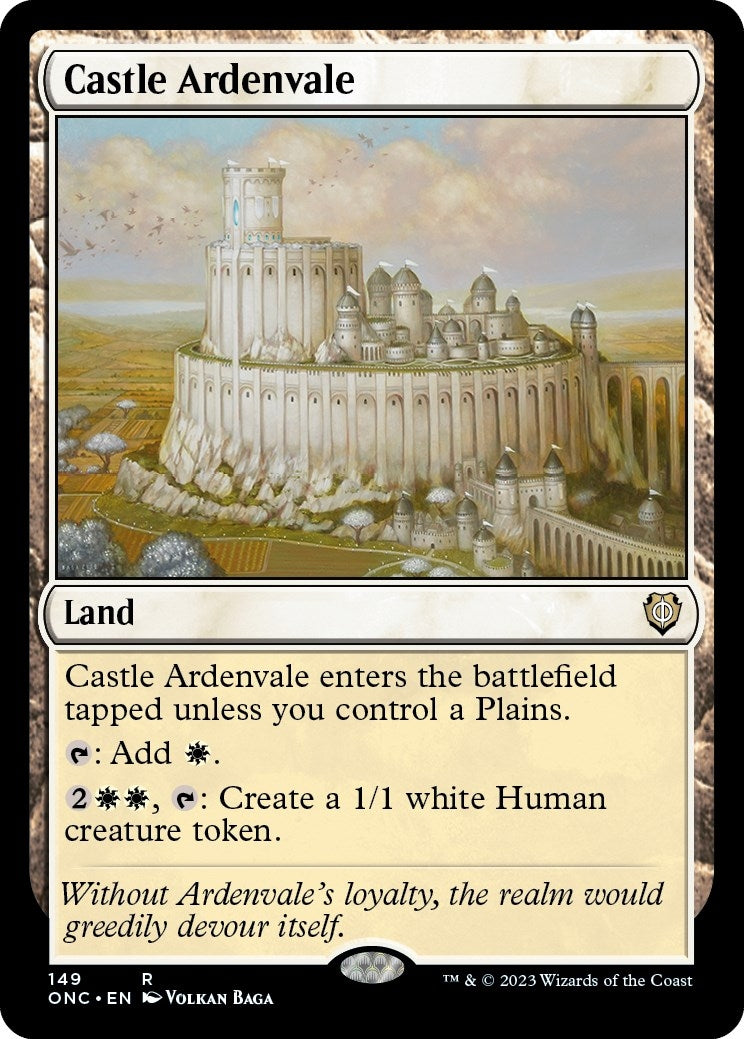 Image for Castle Ardenvale (149) (Phyrexia: All Will Be One) - Magic: The Gathering