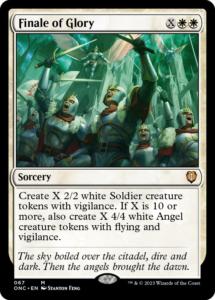 Image for Finale of Glory (67) (Phyrexia: All Will Be One) - Magic: The Gathering