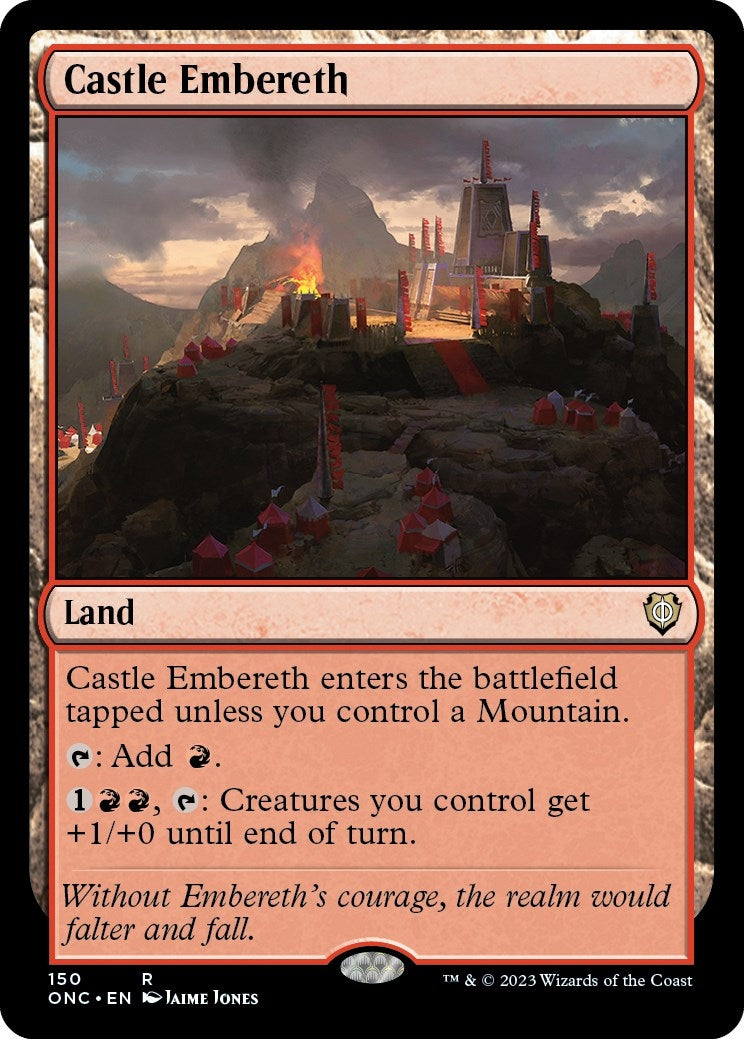 Image for Castle Embereth (150) (Phyrexia: All Will Be One) - Magic: The Gathering
