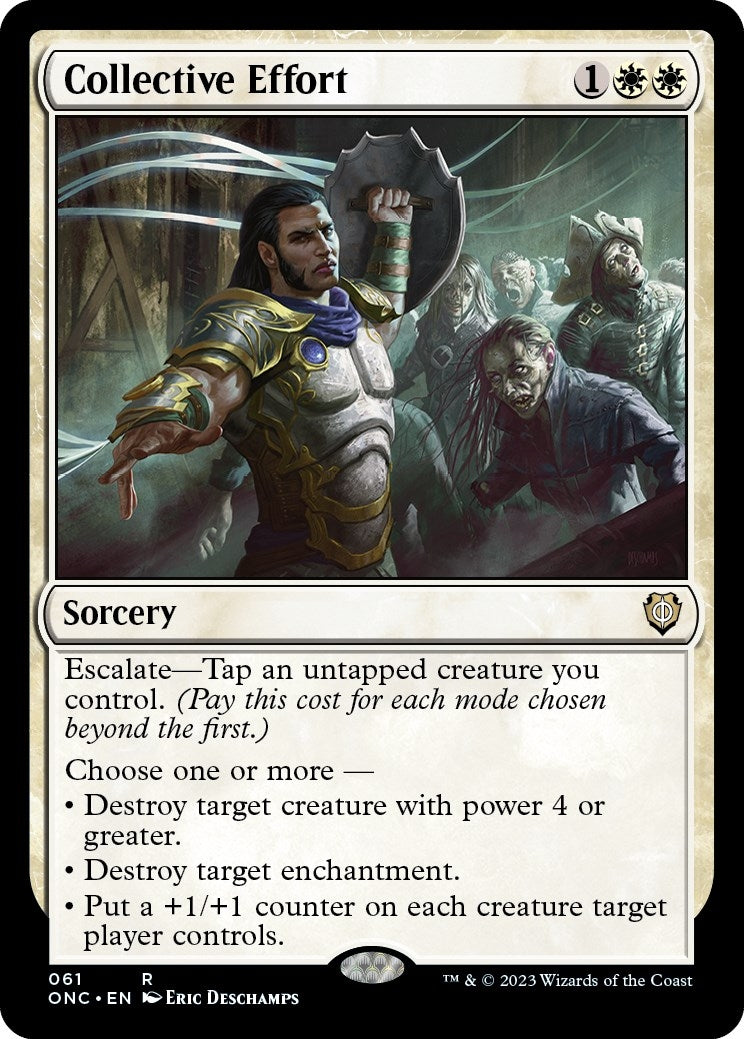 Image for Collective Effort (61) (Phyrexia: All Will Be One) - Magic: The Gathering