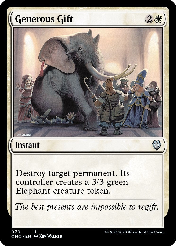 Image for Generous Gift (70) (Phyrexia: All Will Be One) - Magic: The Gathering