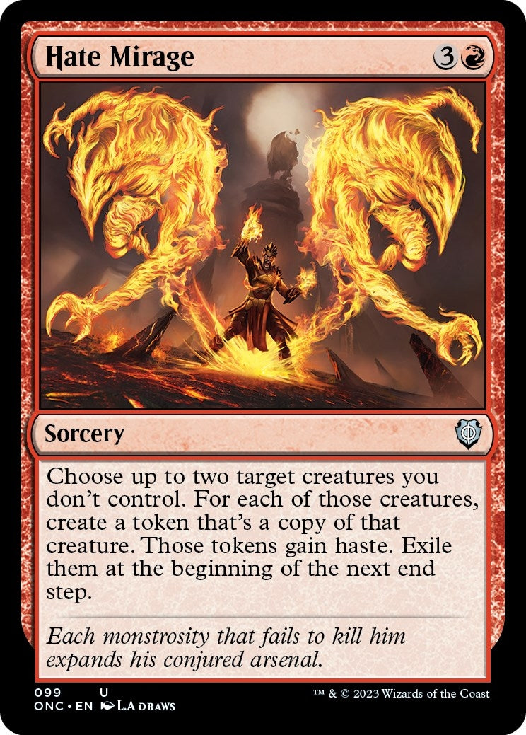 Image for Hate Mirage (99) (Phyrexia: All Will Be One) - Magic: The Gathering