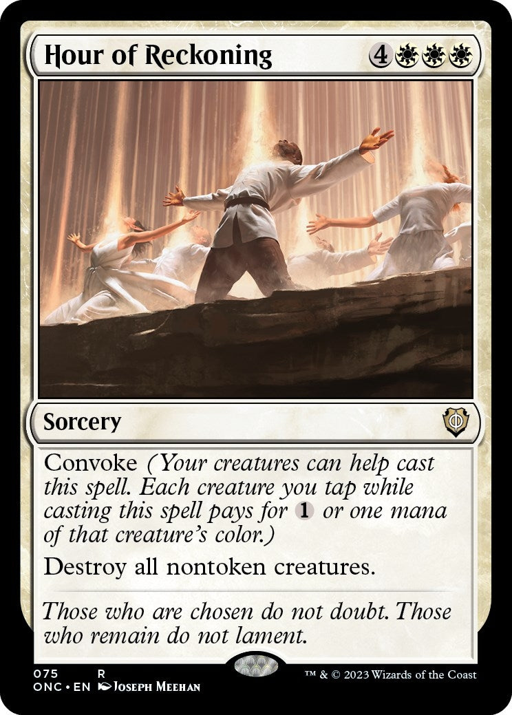 Image for Hour of Reckoning (75) (Phyrexia: All Will Be One) - Magic: The Gathering