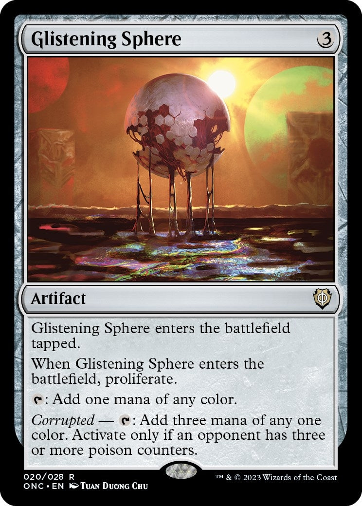 Image for Glistening Sphere (20) (Phyrexia: All Will Be One) - Magic: The Gathering
