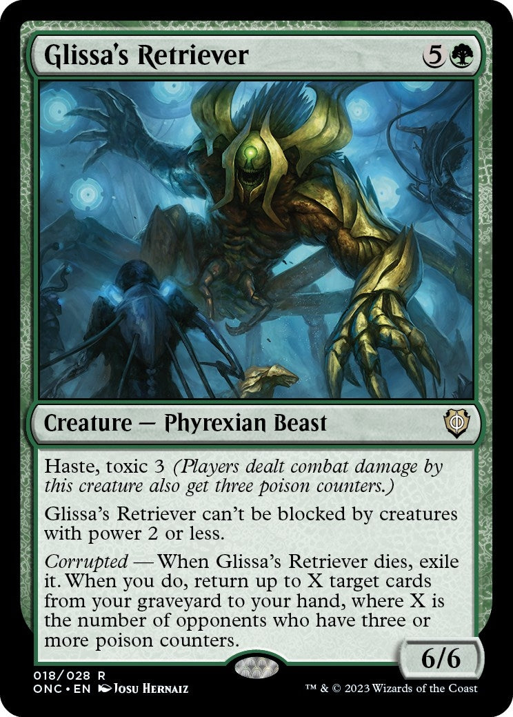 Image for Glissa's Retriever (18) (Phyrexia: All Will Be One) - Magic: The Gathering