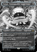 Image for Graaz, Unstoppable Juggernaut (Borderless) (334) (Phyrexia: All Will Be One) - Magic: The Gathering
