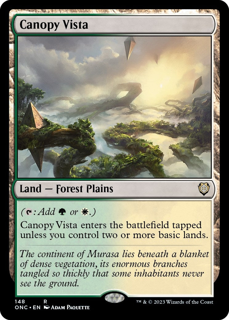 Image for Canopy Vista (148) (Phyrexia: All Will Be One) - Magic: The Gathering