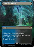 Image for Darkslick Shores (Borderless) (372) (Phyrexia: All Will Be One) - Magic: The Gathering